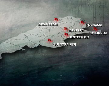 El mapa de la enfermedad en el país