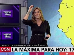 Pronóstico del tiempo para toda la Argentina en C5N Pronóstico del tiempo para toda la Argentina en C5N