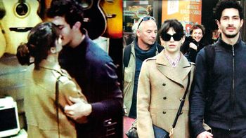 el chino darin, a los besos con su nueva novia espanola, ursula corbero el chino darin, a los besos con su nueva novia espanola, ursula corbero