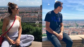 Jimena Barón y Del Potro, juntos en Francia Jimena Barón y Del Potro, juntos en Francia
