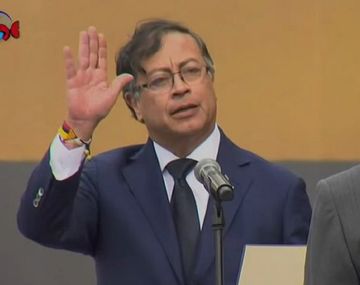 Alberto Fernández participó de la asunción de Gustavo Petro