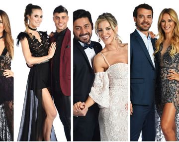 Todos los participantes del Bailando