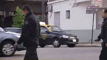 La zona es custodiada por efectivos de la Policia Federal