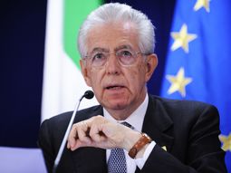El premier italiano, Mario Monti