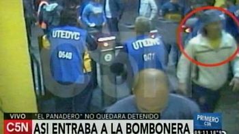 exclusivo c5n: asi ingresaba a la bombonera el panadero napolitano exclusivo c5n: asi ingresaba a la bombonera el panadero napolitano