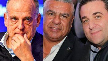 Pablo Toviggino, de AFA, cruzó fuerte a Javier Tebas, presidente de La Liga de España. Pablo Toviggino, de AFA, cruzó fuerte a Javier Tebas, presidente de La Liga de España.