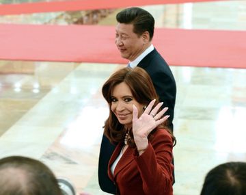 Cristina terminó su visita a China y regresa al país