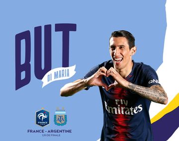 Así lamentó el PSG el gol de Di María