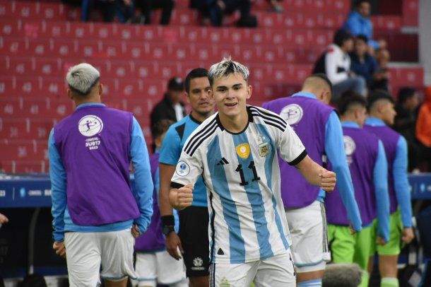 Argentina 2 - Venezuela 1, por el Sudamericano Sub-17: minuto a minuto