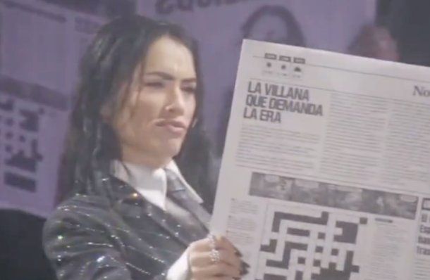 Lali Espósito y otro palito a Javier Milei en el inicio de su segundo River.