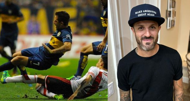 Ex jugador de Boca festejó el triunfo de Javier Milei emulando a Guillermo Francella