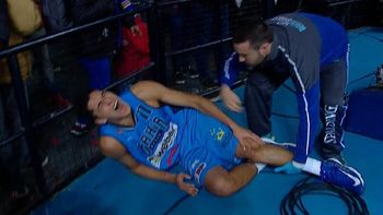 video: impresionante lesion en la final de la liga nacional de basquet video: impresionante lesion en la final de la liga nacional de basquet