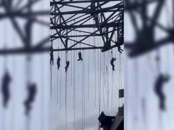 Brasil: un obrero murió tras quedar suspendido en el vacío