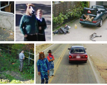 Las imágenes más raras tomadas por Google Street View