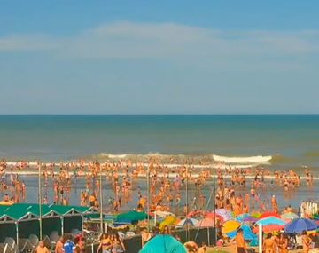 El video del meteotsunami en una de las playas más populares de Mar del Plata