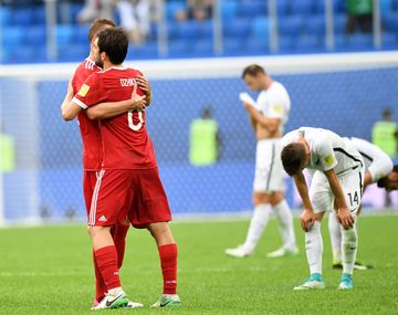 Rusia venció a Nueva Zelanda en el inicio de la Copa Confederaciones