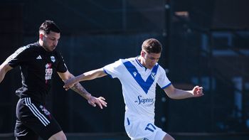 Vélez igualó 1-1 con Deportivo Riestra, en un partido correspondiente al Torneo Clausura. &nbsp; &nbsp; Foto: Prensa Vélez.