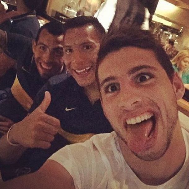 Mirá el festejo de los jugadores de Boca y sus cantitos contra River