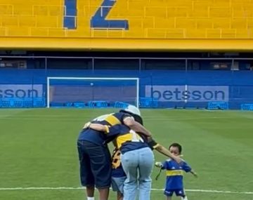 El video de despedida de la pareja de Frank Fabra tras su salida de Boca
