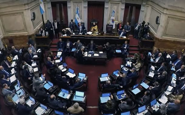 Sesión del Senado.