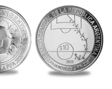 El BCRA lanza una moneda por el Mundial 2026 con guiño a Diego Maradona