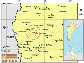 Fuerte sismo en San Juan: también se sintió en Mendoza, Córdoba y San Luis