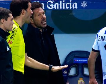 El repudiable gesto de Simeone con el Niño Torres inconsciente