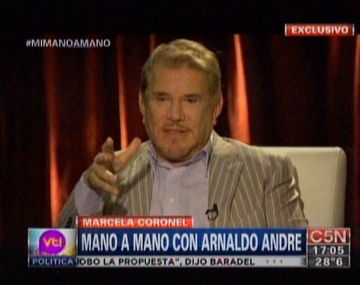 Arnaldo André: La violencia en la televisión no es un buen ejemplo para la sociedad