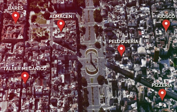 Comercios que más abundan en tu barrio