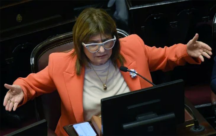 Senadora Patricia Bullrich.