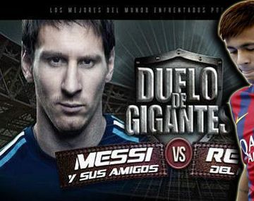 Messi y Neymar jugarán un amistoso solidario en Perú