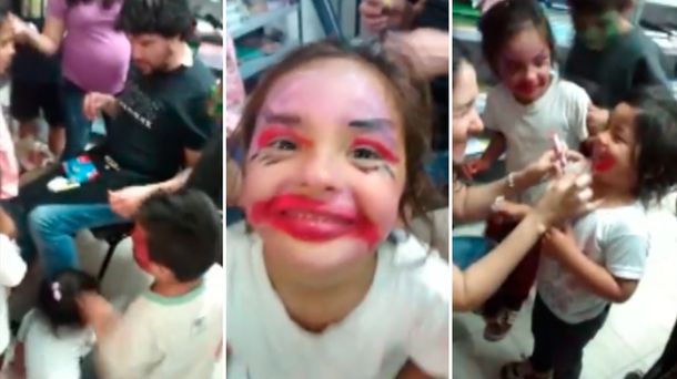 Halloween: emotivo gesto con chicos que no tenían plata para el disfraz