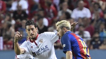 volvio messi: barcelona se impuso al sevilla en la supercopa de espana volvio messi: barcelona se impuso al sevilla en la supercopa de espana