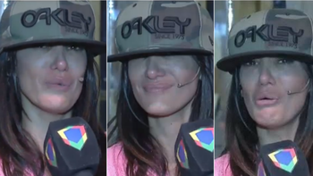 Silvia Escudero lloró en TV por la denuncia que le hicieron a su padre Silvia Escudero lloró en TV por la denuncia que le hicieron a su padre