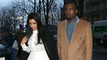 Kim Kardashian y su novio, Kanye West Kim Kardashian y su novio, Kanye West