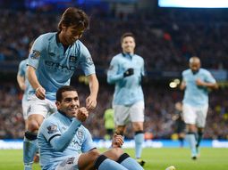 fiesta de goles de tevez y agüero para el city fiesta de goles de tevez y agüero para el city
