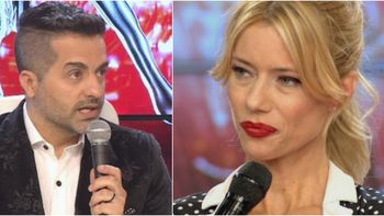 Momento tenso entre Nicole y Ángel de Brito. Momento tenso entre Nicole y Ángel de Brito.