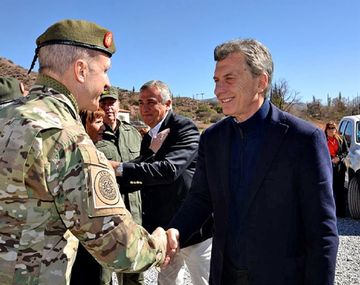 Macri desplegó al Ejército para seguridad interior - Crédito:&nbsp;@Ejercito_Arg