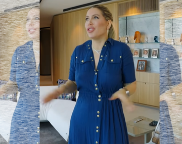 Wanda Nara abrió su mansión en Italia en medio de las polémicas con Icardi