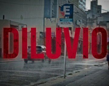 Hay alerta de diluvio, con lluvias fuertes y ráfagas.