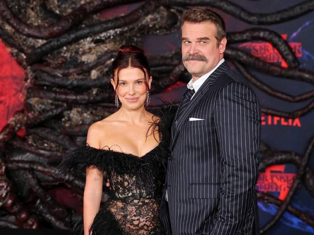 Tras los rumores de denuncia, Millie Bobby Brown y David Harbour reaparecieron juntos