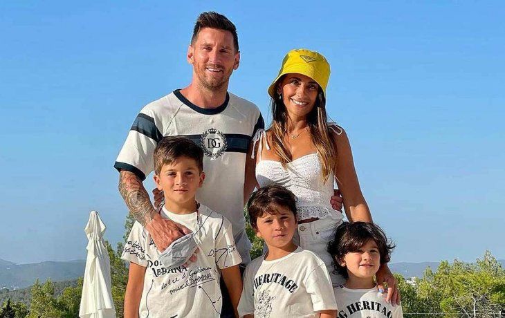 Antonella Roccuzzo se emocionó por el cumpleaños de su hijo, Thiago Messi