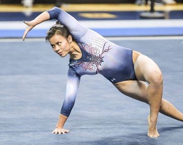 Una gimnasta se rompió las dos piernas durante una competencia
