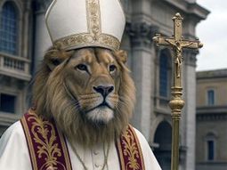 Masivas críticas a Javier Milei por la ilustración que publicó sobre el papa León XIV