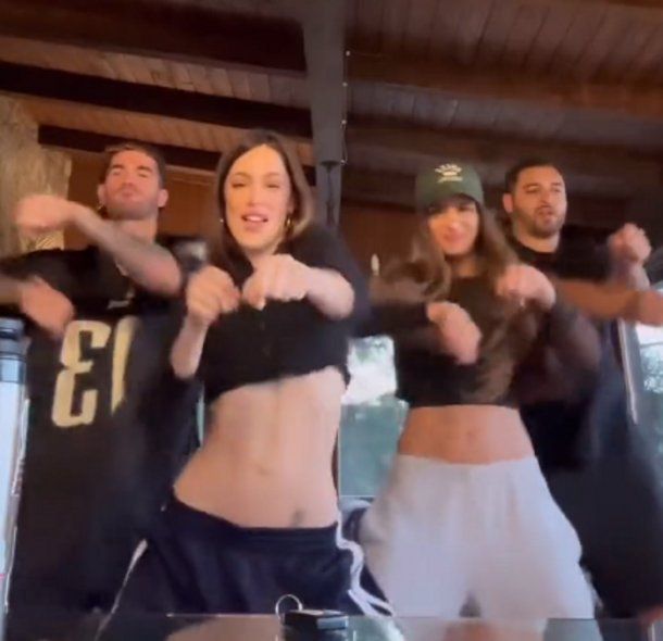 Rodrigo De Paul se sumó al challenge de Tini Stoessel con el nuevo tema Muñecas