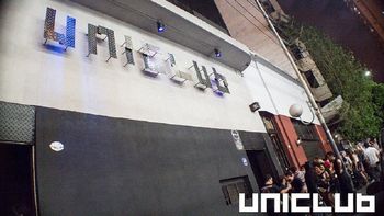 La fachada del boliche Uniclub donde ocurrió la supuesta agresión La fachada del boliche Uniclub donde ocurrió la supuesta agresión