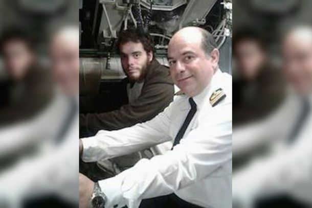 Capitán de fragata Pedro Martín Fernández.
