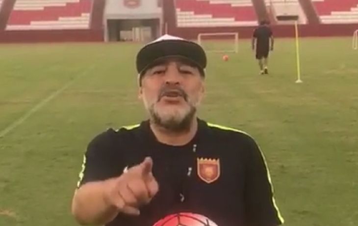 El reclamo de Maradona a Macri por Santiago Maldonado