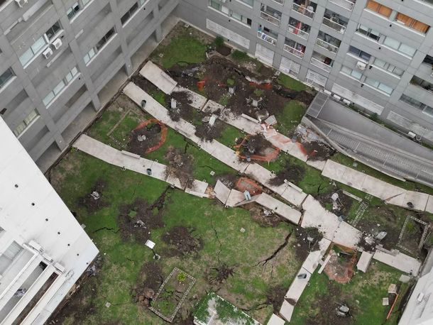 Derrumbe en Parque Patricios: evacuados denuncian robos en sus departamentos y convocan a asamblea vecinal