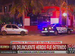tiroteo en una pizzeria de saavedra: un delincuente herido tiroteo en una pizzeria de saavedra: un delincuente herido